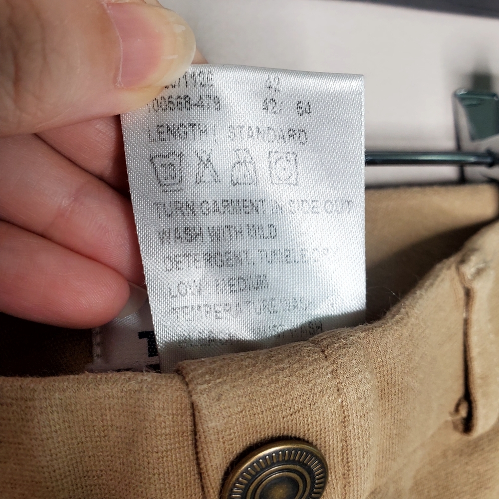 47) TUFFRIDER Horse Riding Pants Sz. 8 - Picture 3 of 6